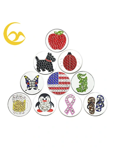 Unique golf ball marks are a standout accessory for golfers. These marks feature creative designs, patterns, or symbols that add a touch of individuality to your game.