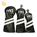Golf headcover Custom design embroidered printing logo leather golf driver head covers