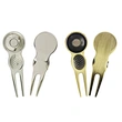 The personalized divot tool and ball marker set is a unique and stylish accessory for golfers. With its customizable design, it adds a personal touch to the game. The divot tool effortlessly repairs divots.