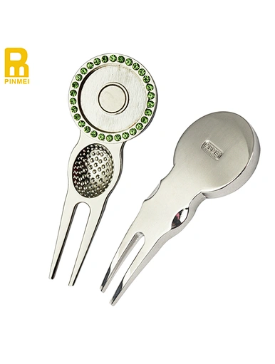 The golf divot tool is a must-have for golfers. Its compact design and sturdy construction make it easy to carry and use on the course. With its ability to repair divots, it helps maintain the greens' integrity.
