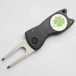 custom golf divot tool and ball marker