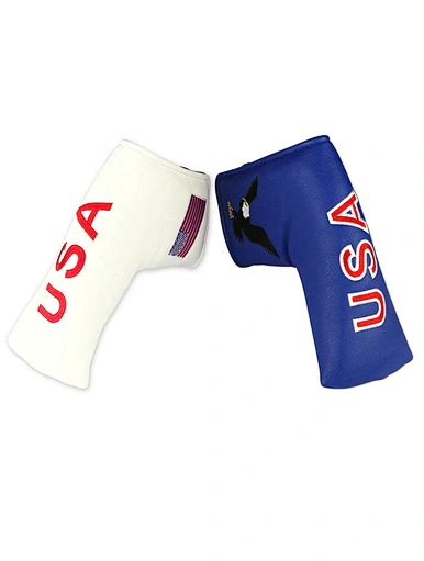 Custom putter head covers are a stylish and practical accessory for golfers. Made from high-quality materials, they are designed to protect the putter head from scratches and damage.