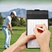 luxury leather golf scorecard holder