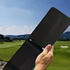 luxury leather golf scorecard holder
