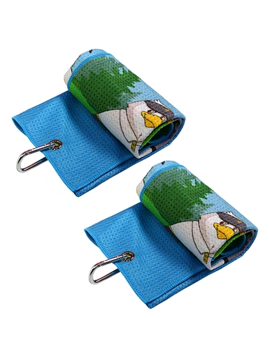 The embroidered golf towels personalized are a stylish and personalized accessory for golfers. Made from soft and absorbent materials, these towels are embroidered with your chosen design, initials, or logo.