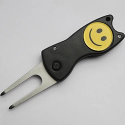 custom golf divot tool and ball marker