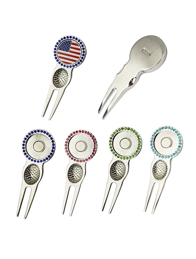 The personalised divot tool is a one-of-a-kind accessory for golfers. With its customisable design, it adds a personal touch to the game.