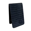The golf scorebook holder is a compact and convenient accessory for avid golfers. Made from durable materials, it securely holds the scorebook in place, protecting it from damage and ensuring easy access during the game.