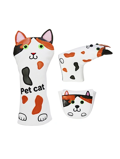 A golf wood covers set is a collection of protective covers designed specifically for the woods in a golfer's bag. These covers are made of high-quality materials like neoprene or leather and come in a variety of colors and designs.