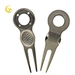 The best divot tool ball marker is a high-quality and functional accessory for golfers. It features a durable divot repair tool that easily fixes ball marks on the green, and a convenient ball marker that securely marks the golfer's ball position.
