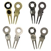 The pitch repair tool is a must-have for golfers. Compact and easy to use, it helps repair pitch marks on the green, ensuring a smooth and pristine surface. With its sharp prongs, it effortlessly lifts and levels the damaged area.