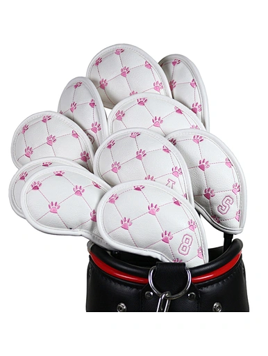 An iron head cover set is a practical and essential accessory for golfers. This set includes covers for each iron club, providing protection against scratches and dings during transportation and storage.