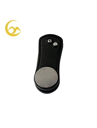 The golf club divot tool is an essential accessory for golfers. It is designed to repair divots on the green, ensuring the course remains in pristine condition. With its compact size and convenient design, it easily fits in a golfer's pocket or bag.