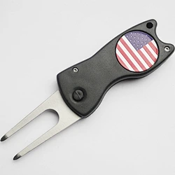 custom golf divot tool and ball marker