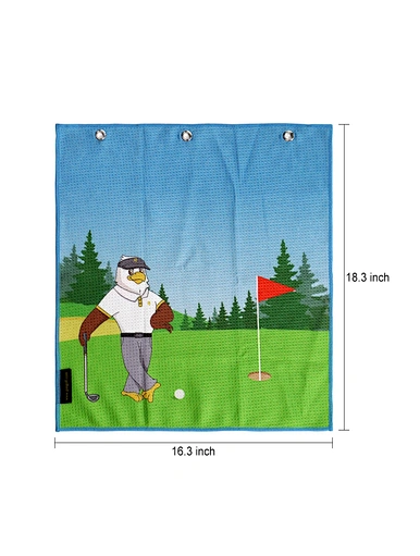 The luxury golf towels are a premium choice for golfers seeking the utmost in quality and style. Crafted from luxurious materials such as Egyptian cotton or microfiber, these towels offer exceptional absorbency and softness.