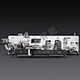 Digital finishing machine