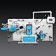 Digital finishing machine