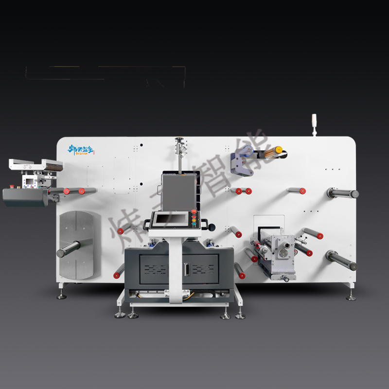 Semi-rotary die cutting machine