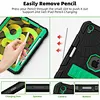 New Design Stand Soft Silicone  Hard Pc Tablet Protective Case Cover