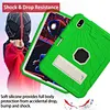 New Design Stand Soft Silicone  Hard Pc Tablet Protective Case Cover