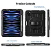 Factory Stock For Ipad 7th 8th 9th Gen 10.2 Inch Pc Silicone Color Kids Universal Tablet Case With Shoulder Strap And Pen Holder