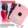 For Air 4 10.9 Inch Case  Air 5 Cover Shockproof Silicone Pc Tablet Case With Pencil Holder