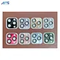 AFS CD texture metal mobile lens protector for iPhone 11 12 13 14 15 plus pro max mini