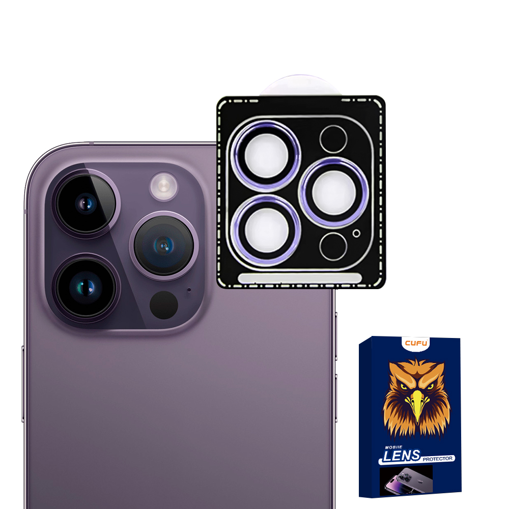 Custom New Designed Phone Camera Lens Film for iPhone 14 Pro Max HD Eagle Eyes Camera Lens Protector