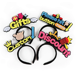 OEM Custom Logo Custom Character Funny Hair Hoop Headdress