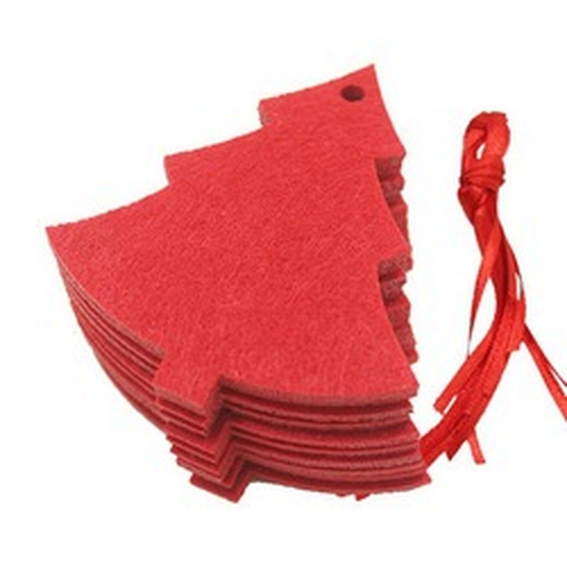 Nordic Style Christmas Snowflake Felt Pendant Felt Coasters Heat Resistant Coasters Dry Coasters Are Available To Order