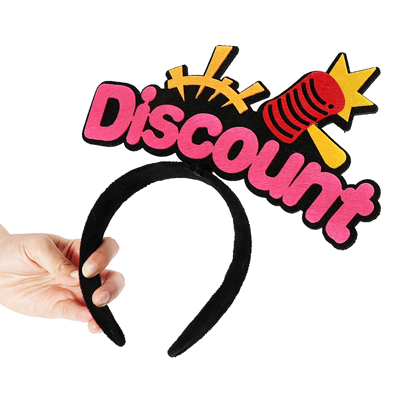 OEM Custom Logo Custom Character Funny Hair Hoop Headdress