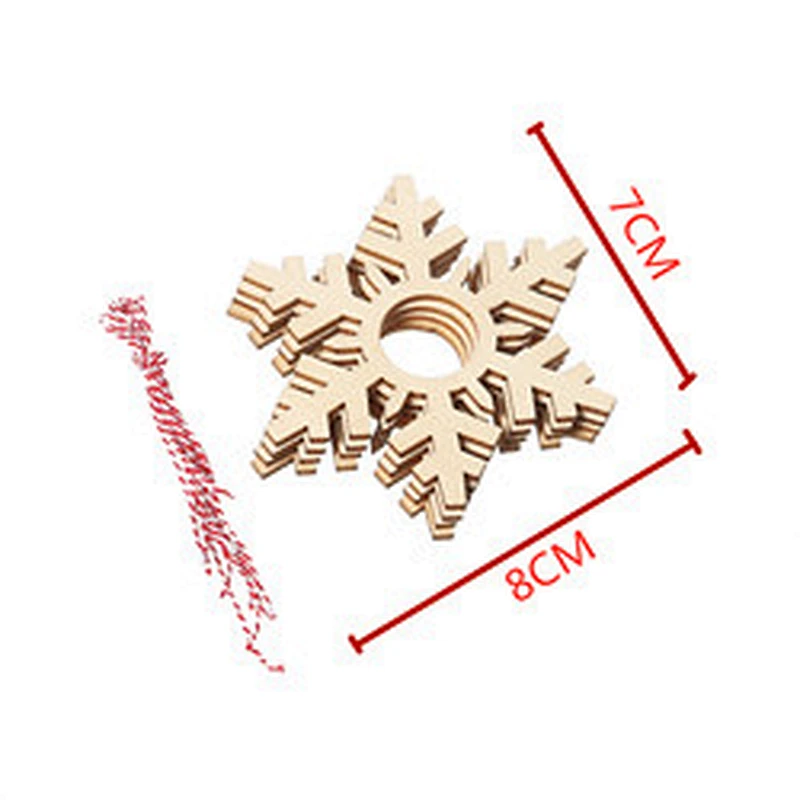 Christmas Tree Manual Creativity Diy Wooden Crafts Pendant Home Decoration