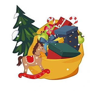 Wholesale Manufacturer Christmas Wooden Decoration DIY Wooden Christmas Ornaments for Xmas Tree