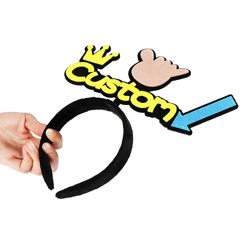OEM Custom Logo Custom Character Funny Hair Hoop Headdress