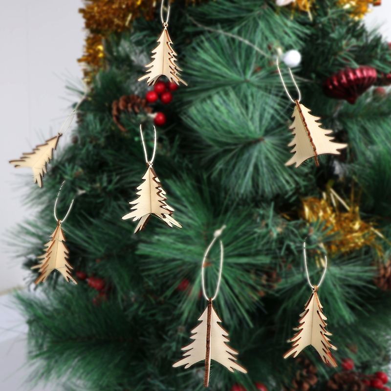 Hot Sale Custom Jurassic Christmas Wooden Decoration Gift High Quality Manufacturer Supplies