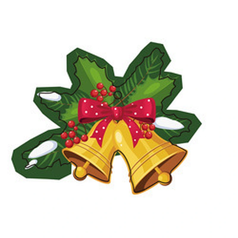 Wholesale Manufacturer Christmas Wooden Decoration DIY Wooden Christmas Ornaments for Xmas Tree