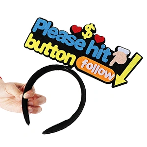 OEM Custom Logo Custom Character Funny Hair Hoop Headdress