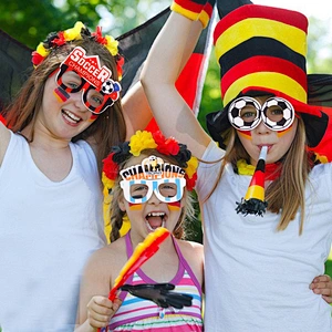 Wholesales Football Glasses Fans Celebration Party Atmosphere Decoration Football Glasses