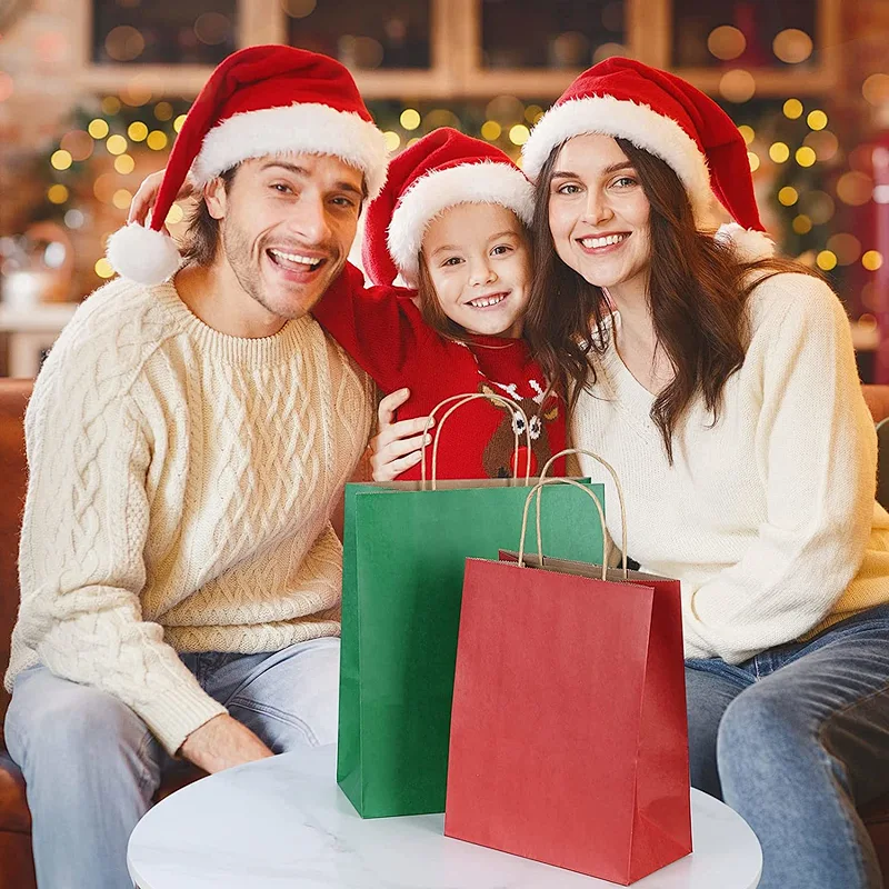 24 Pcs Perfect Solution for Christmas Mother's Day Father's Day Thanksgiving Birthday Party Gift Bags