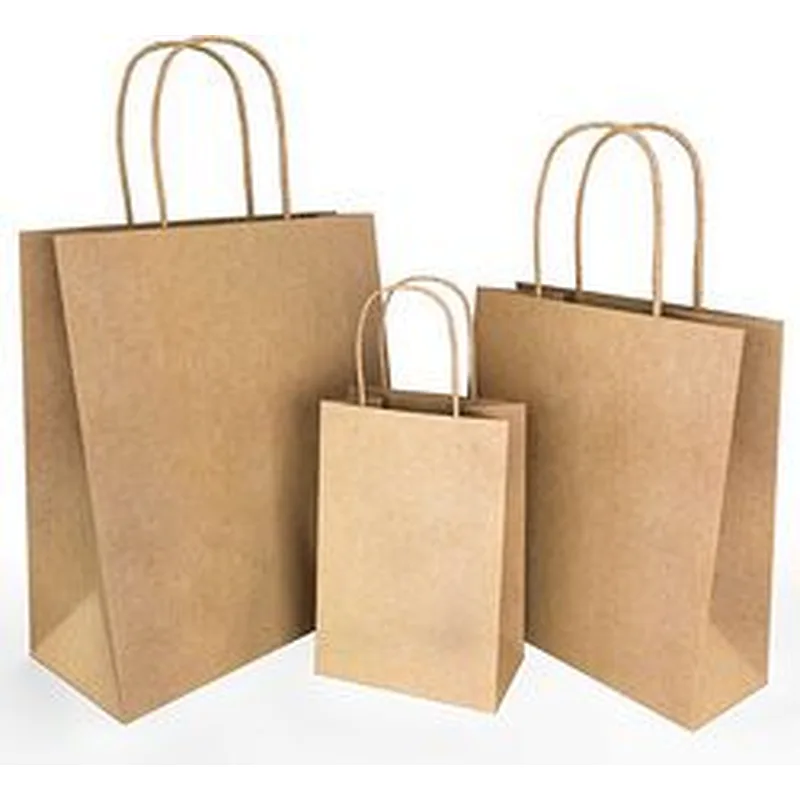 Medium Large Paper Gift Bags Assorted sizes Paper Kraft Paper Bags for Small Business