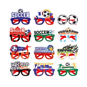 Worldcup Soccer Glasses Decoration Party Gathering World Cup Fan Items Diy Glasses For Fans