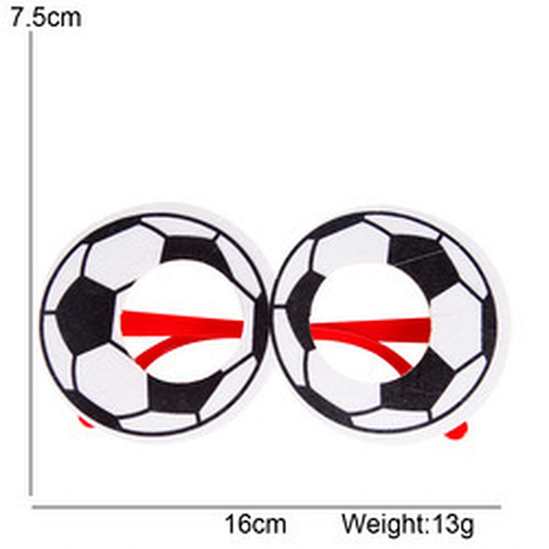 Worldcup Soccer Glasses Decoration Party Gathering World Cup Fan Items Diy Glasses For Fans