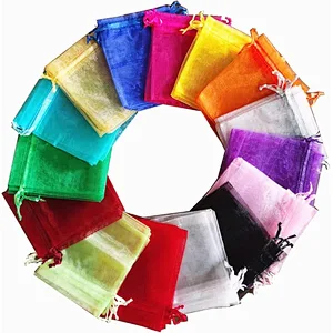 Organza Bags Mesh Organza Gift Bags with Drawstring