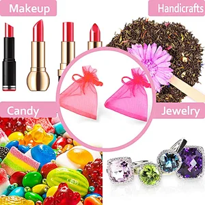 Organza Bags Mesh Organza Gift Bags with Drawstring