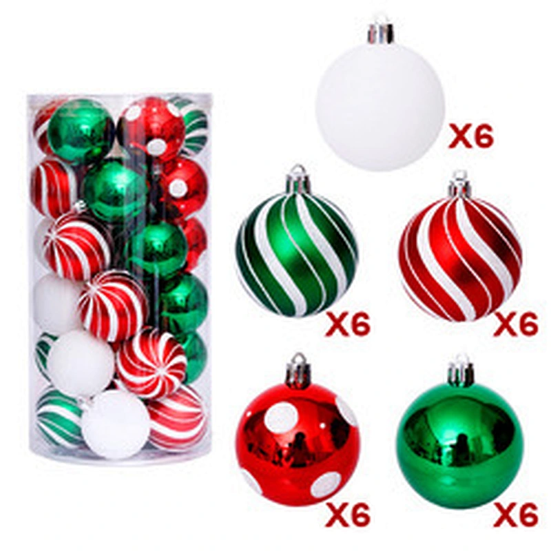 Main Product Decorating Christmas Ball Colorful Xmas Tree Baubles Balls For Christmas