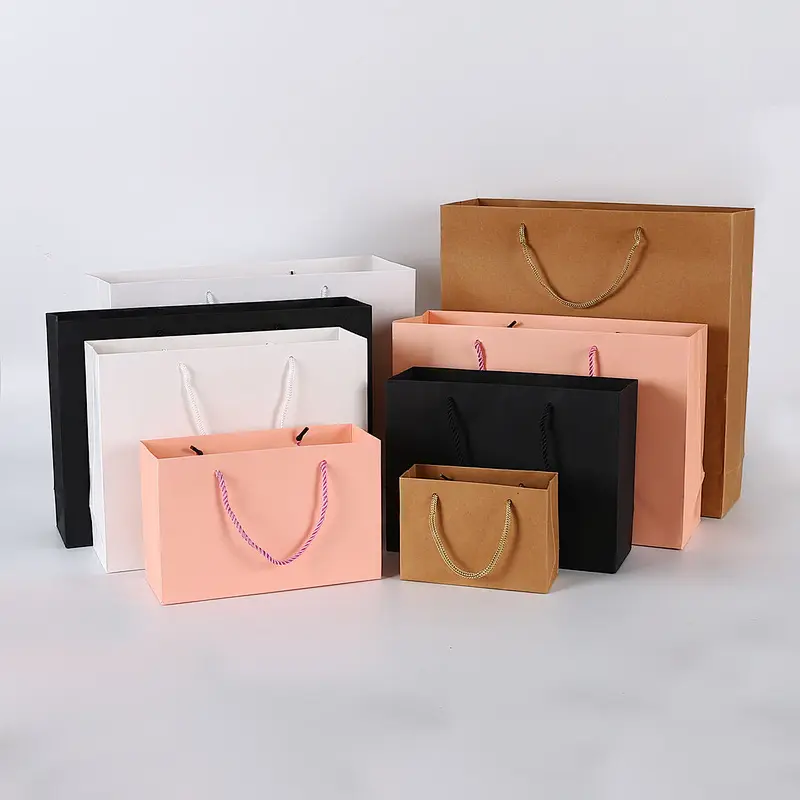 Wholesale Paper Hand Bags For Gifts Luxury Hand Bag For Presents