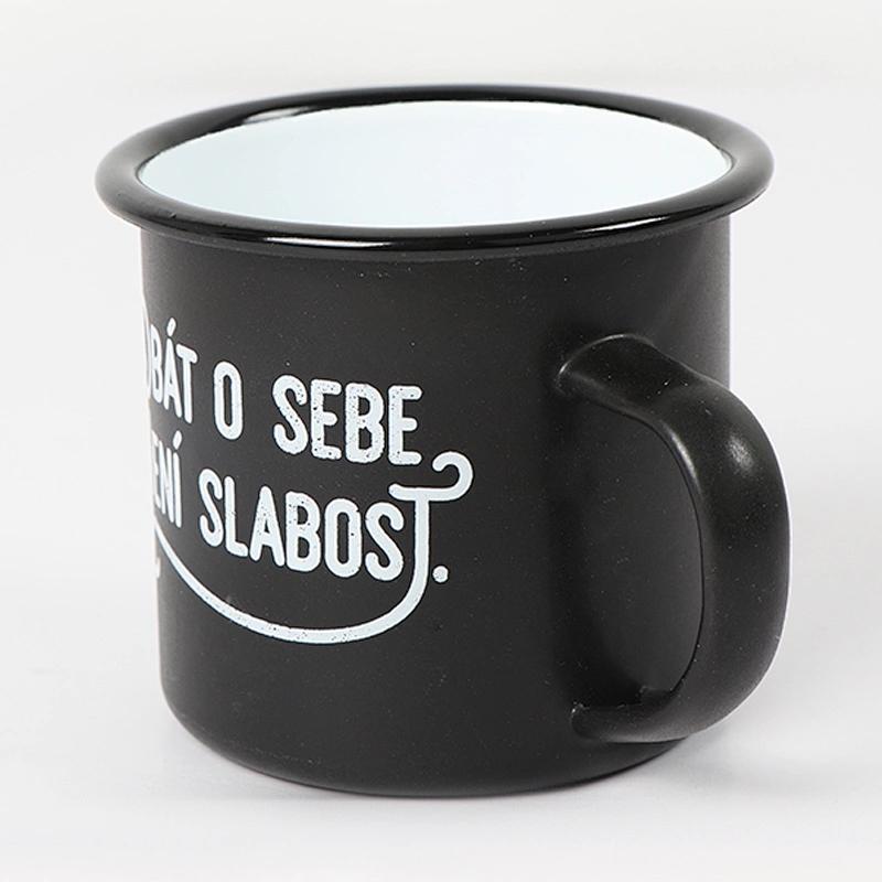 OEM Custom Logo Festival Valentine's Day Christmas Easter Helloween Big Capacity Enamelled Cup