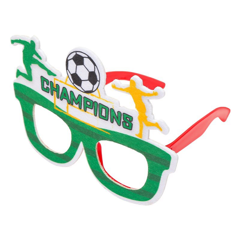 Funny Party Decorations Decor Glasses For Football Soccer Match Party Dress Eyeglasses Soccer Theme Party Soccer Fan Supplies