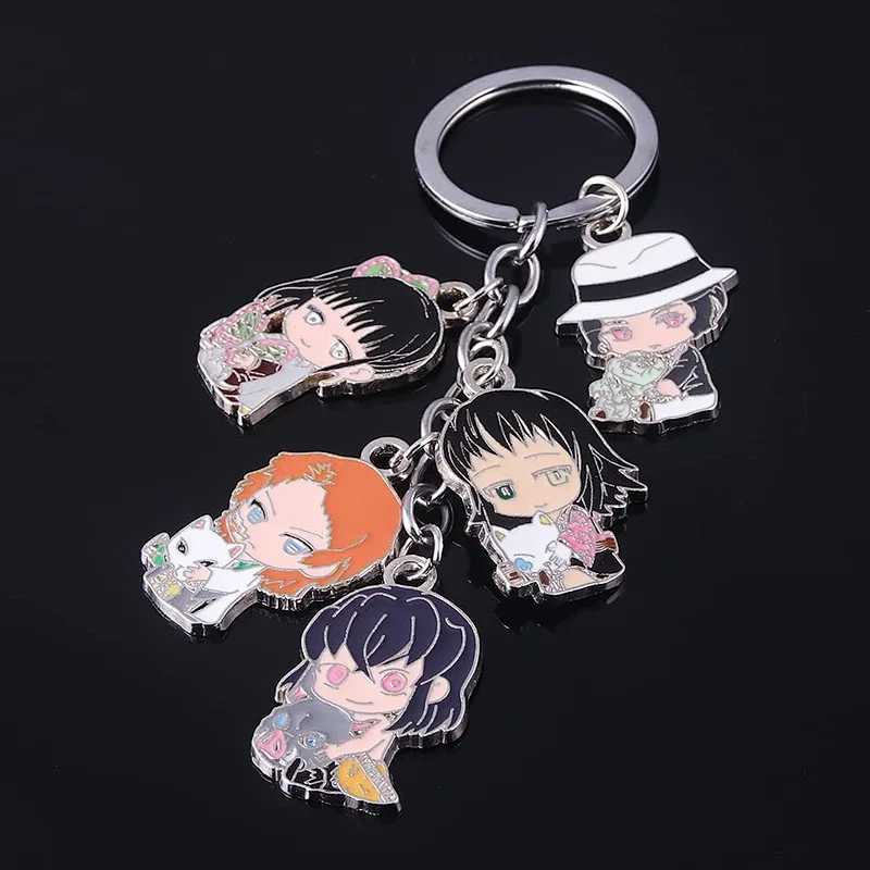 Custom Kimetsu Demon Slayer Rengoku Nezuko Anime Hanafuda Chain Kimetsu No Yaiba Tanjiro Demon Slayer Keychain