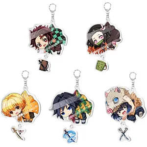 Custom Demon Slayer Pendant Hanging Ornament Set Demon Slayer Keychains